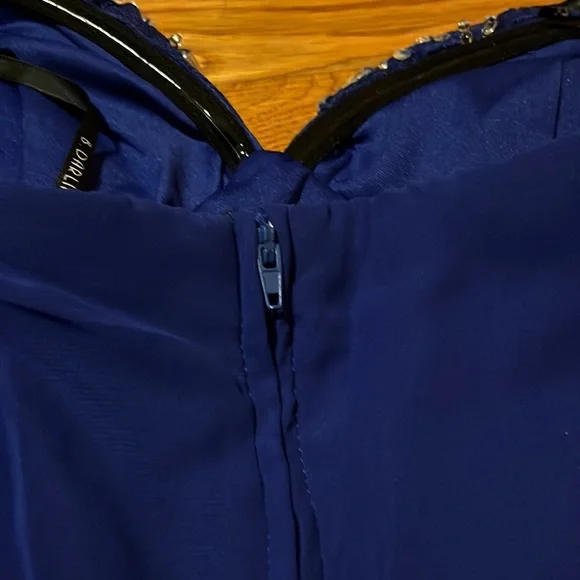 B.Darlin Strapless Dress Size 7/8 - Picture 6 of 12